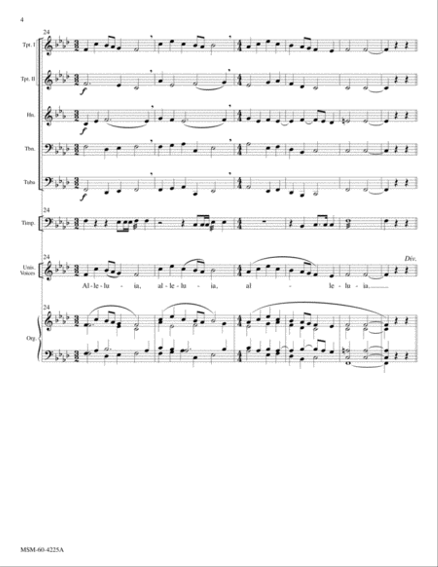 This Day of Days with Joy We Claim (5 vs) Choir scores gallery preview page 4