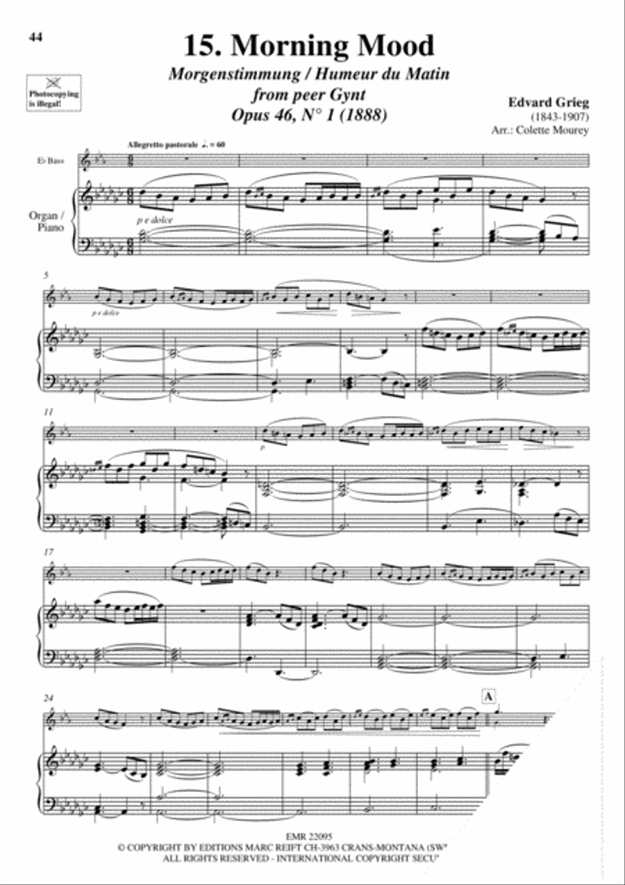 20 Greatest Meditations Voice Solo scores gallery preview page 17