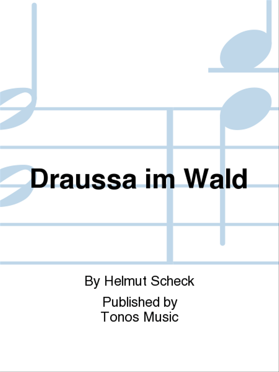 Draussa im Wald Draussa im Wald 4-Part scores gallery preview page 1