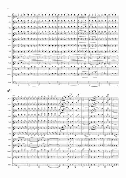 Waldteufel: Les Patineurs (The Skaters' Waltz)(transposed into Bb) - symphonic wind image number null