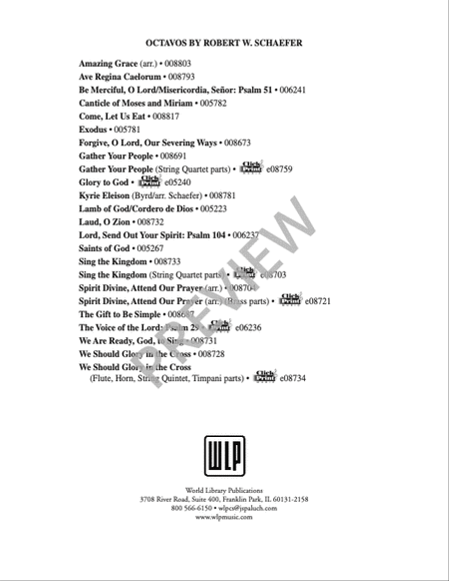 The Gift to Be Simple 4-Part scores gallery preview page 12