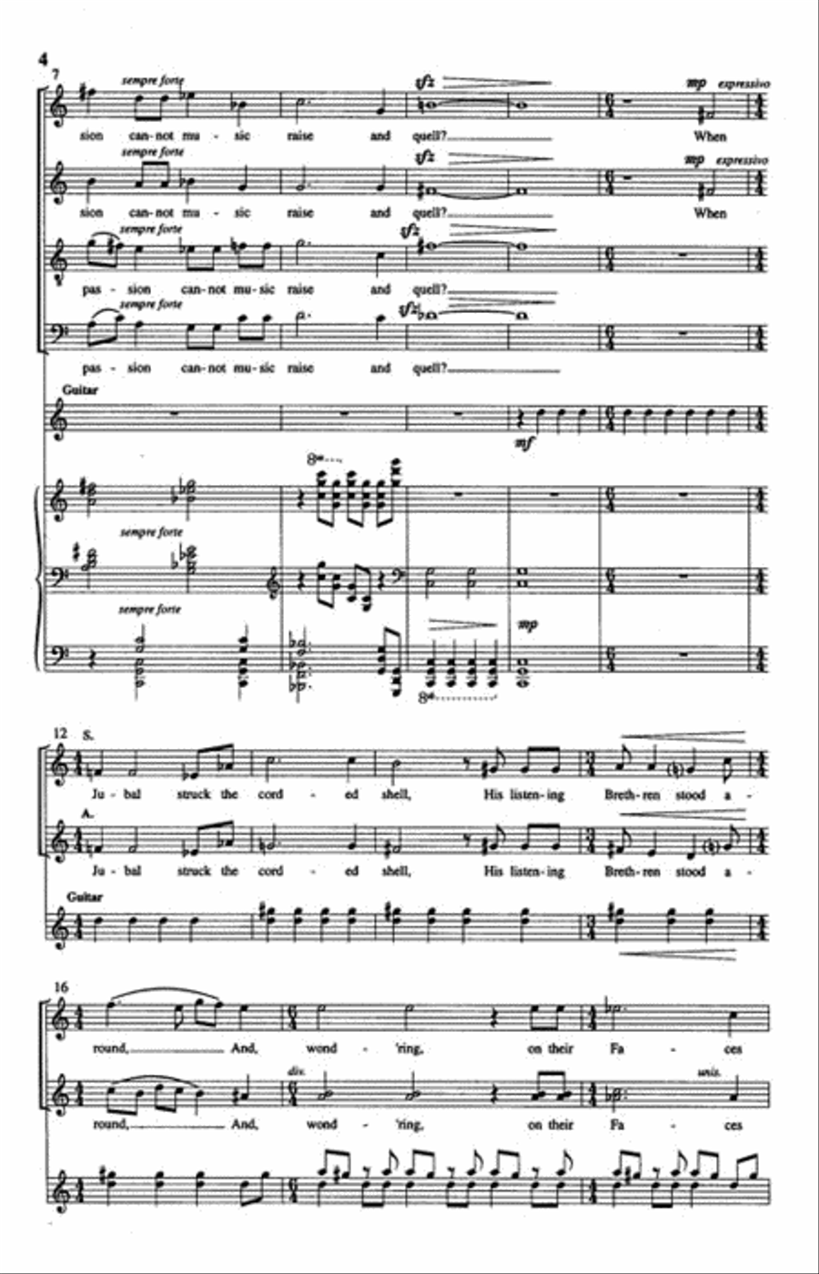 In Praise of Music 4-Part scores gallery preview page 3