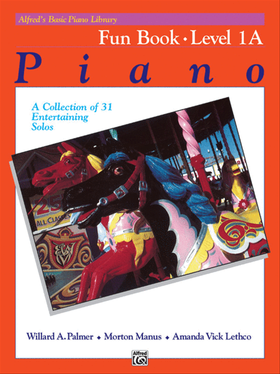 Alfred's Basic Piano Course Fun Book, Level 1A Piano Method scores gallery preview page 1
