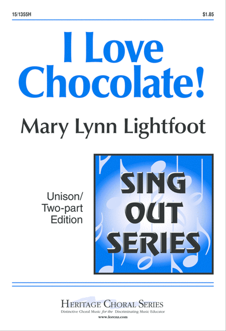 I Love Chocolate I Love Chocolate Unison Choir scores gallery preview page 2