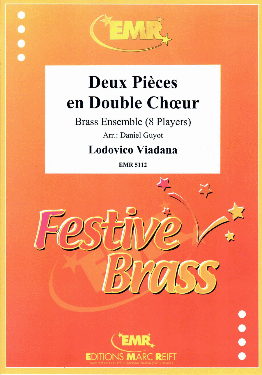 Deux Pieces en Double Choeur by Lodovico da Viadana Brass Ensemble - Sheet Music