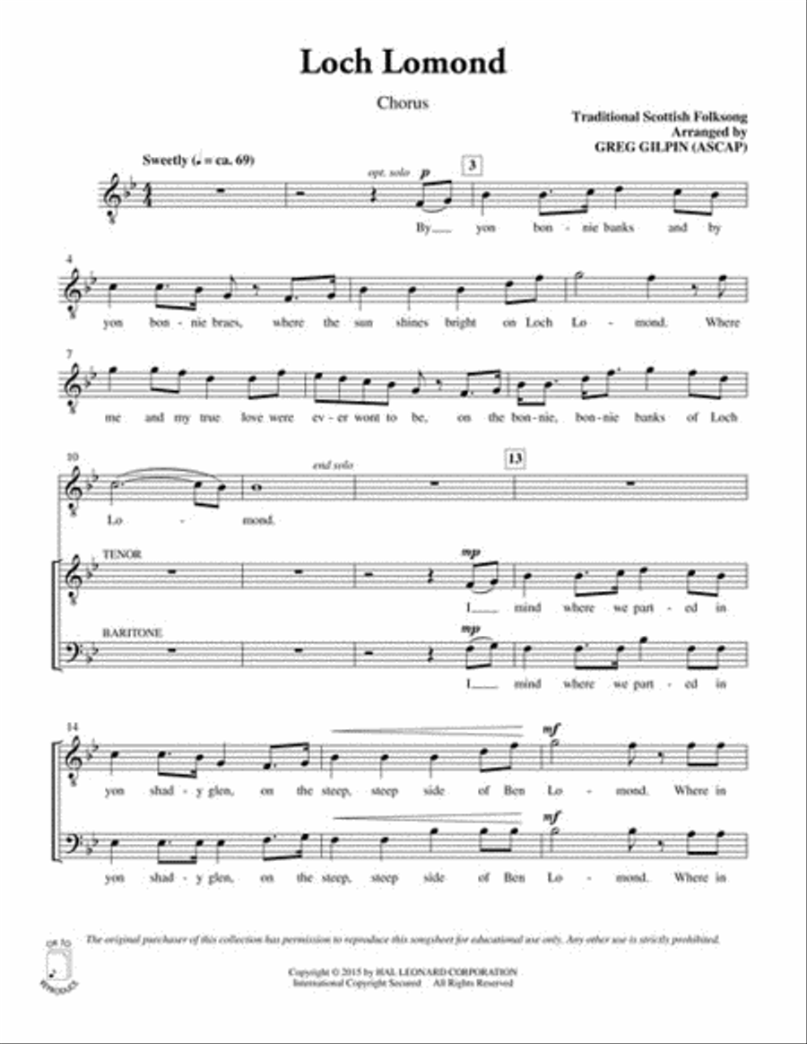 Let the Men Sing MORE! Let the Men Sing MORE! Choir scores gallery preview page 5