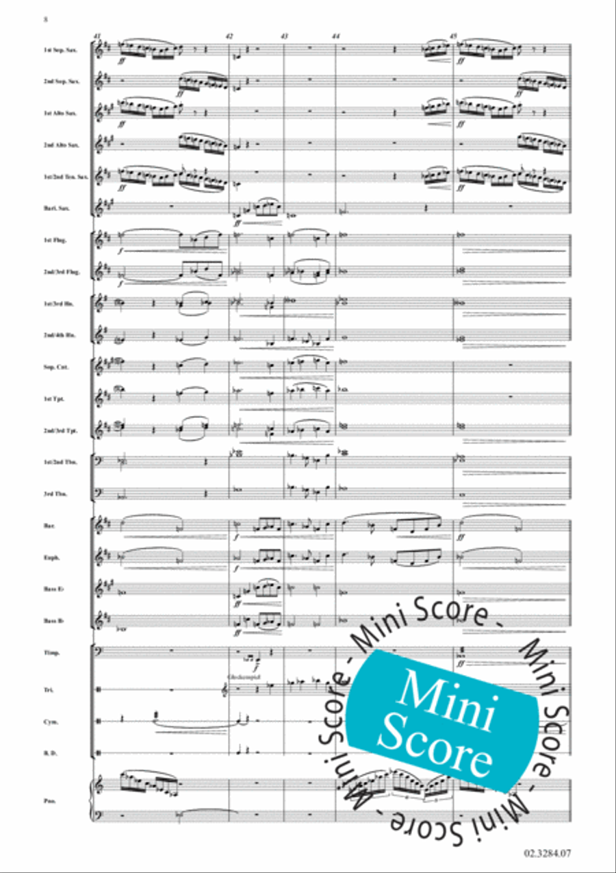 It's a Wonderful Christmas Fanfare Band scores gallery preview page 14
