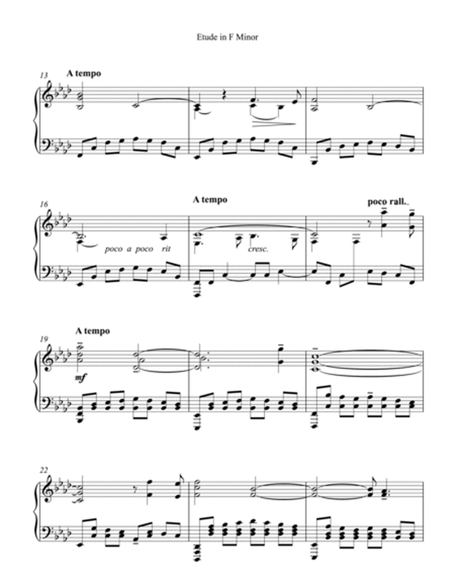[Adams] Etude in F Minor (Part II, No. 10)