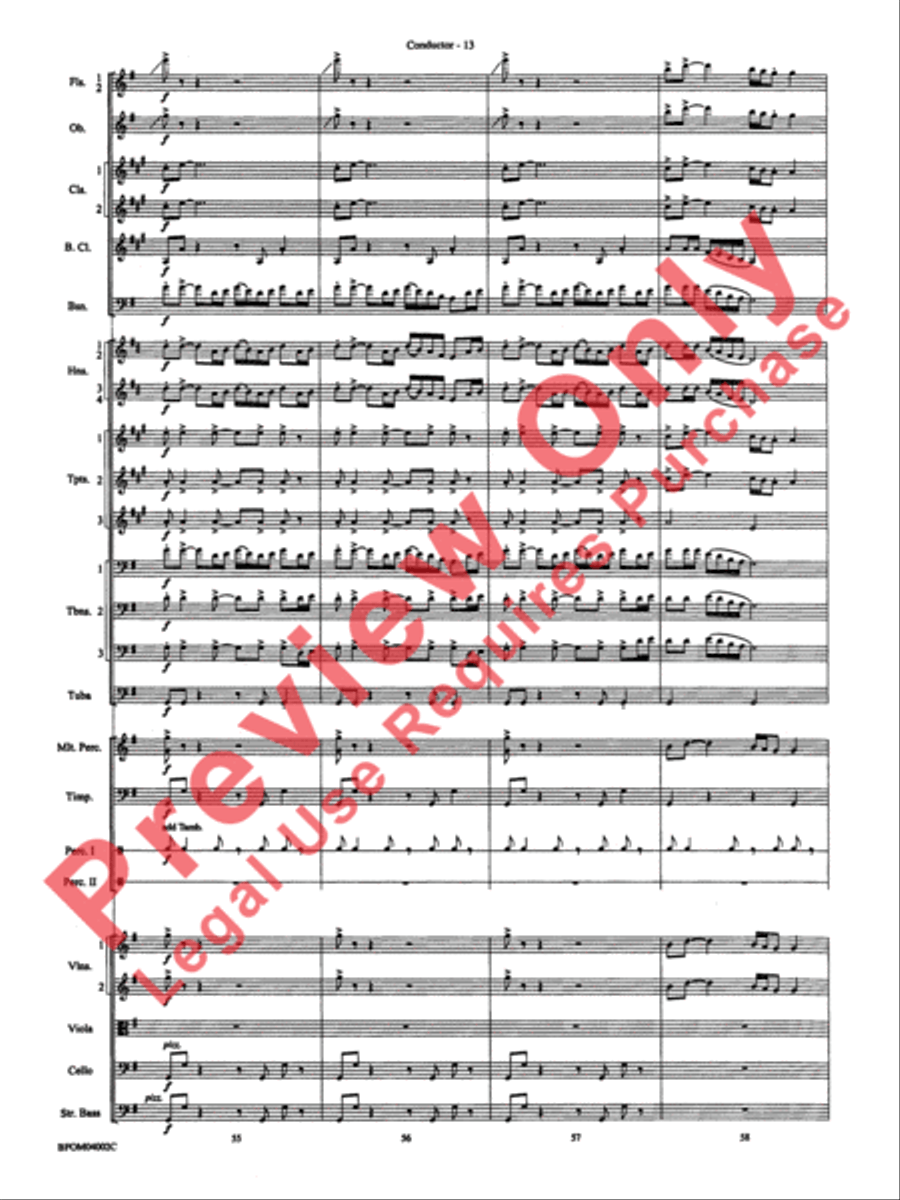 Prairiesong Full Orchestra scores gallery preview page 16