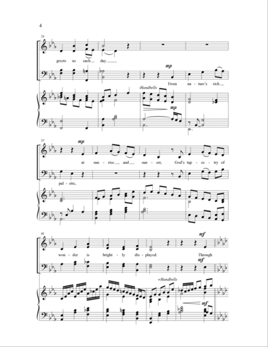 For All Good Gifts For All Good Gifts 4-Part scores gallery preview page 3