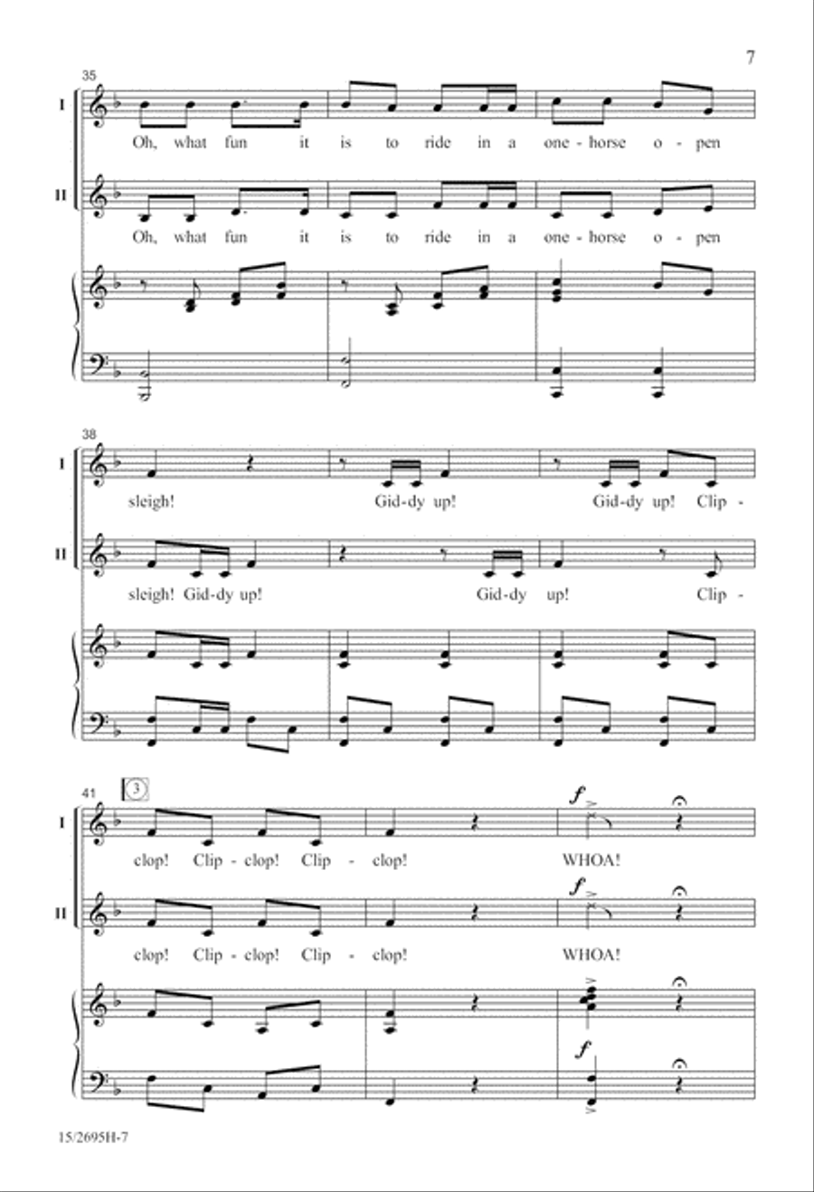 Jingle Bells Jingle Bells 2-Part scores gallery preview page 8