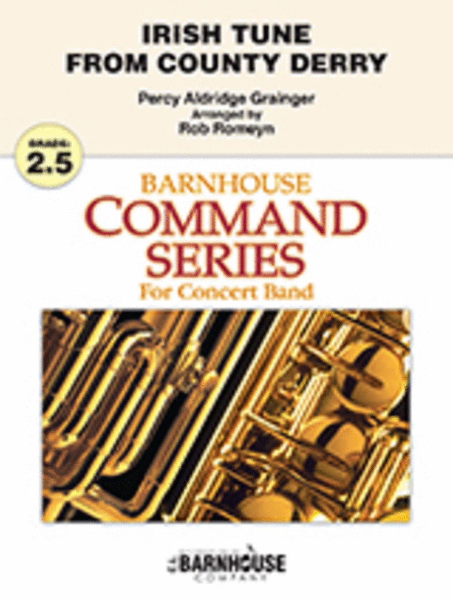 Irish Tune From County Derry Concert Band scores gallery preview page 1