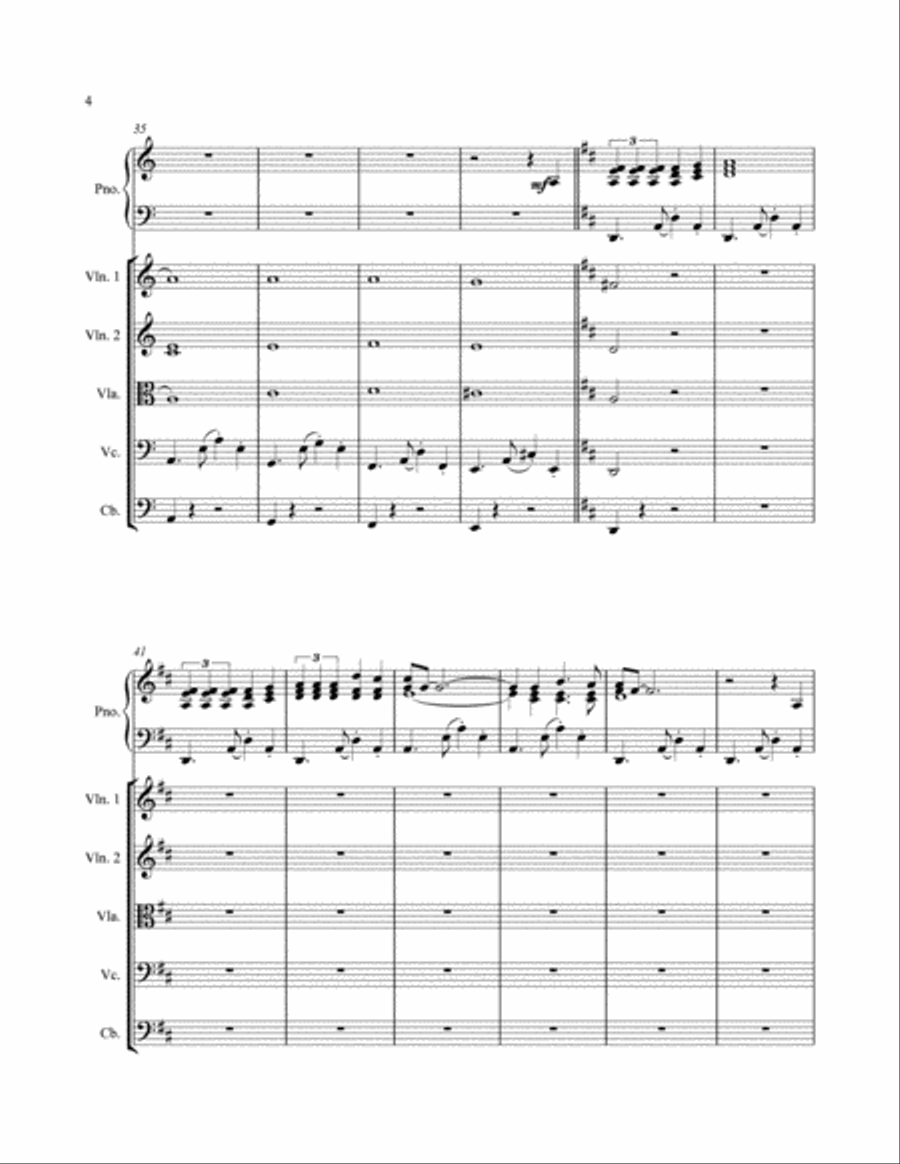 Tango Voluptuoso Tango Voluptuoso String Orchestra scores gallery preview page 4