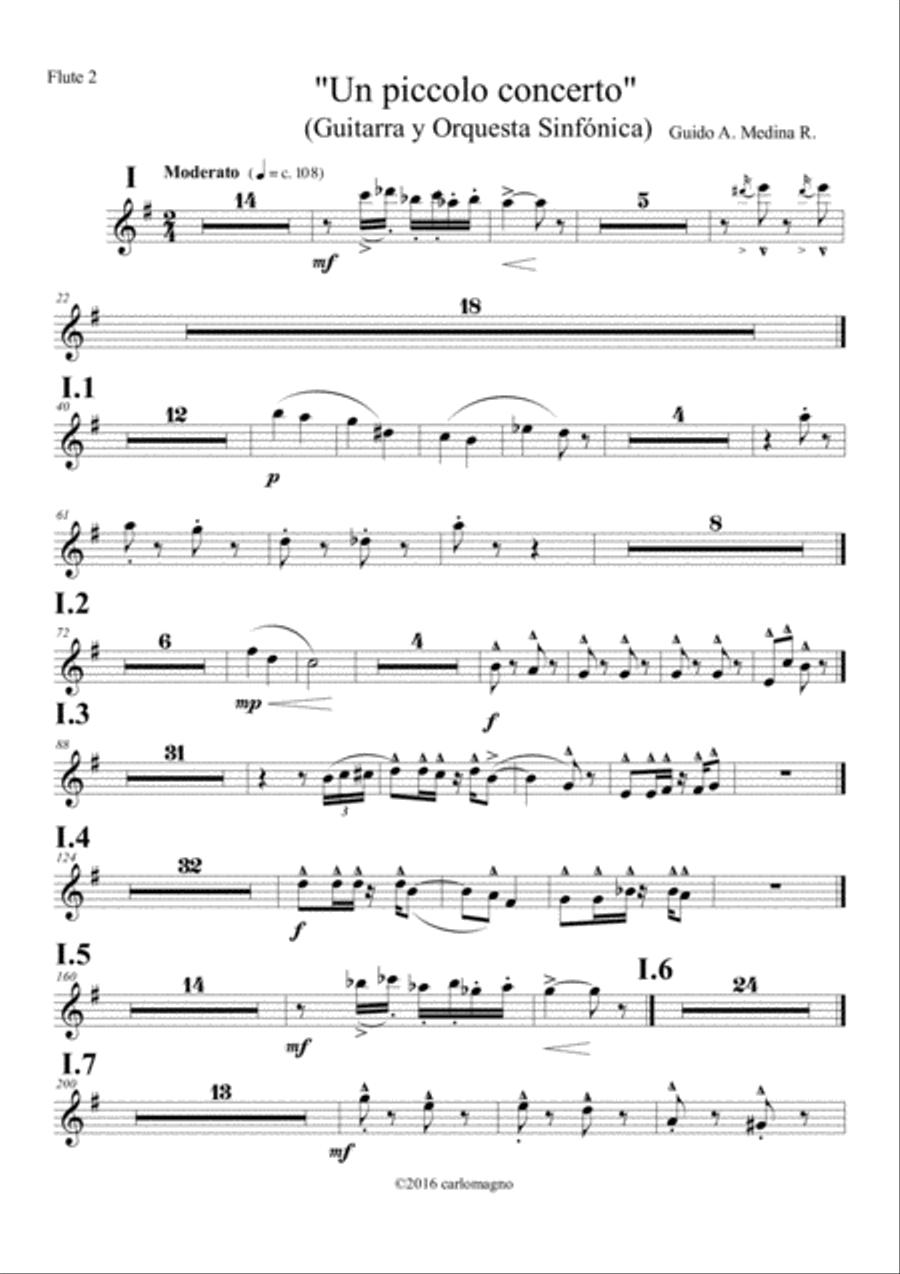Un Piccolo Concerto Full Orchestra scores gallery preview page 6
