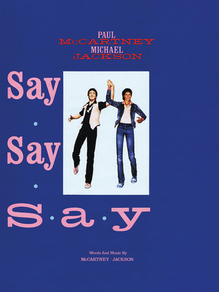 Book cover for Say Say Say