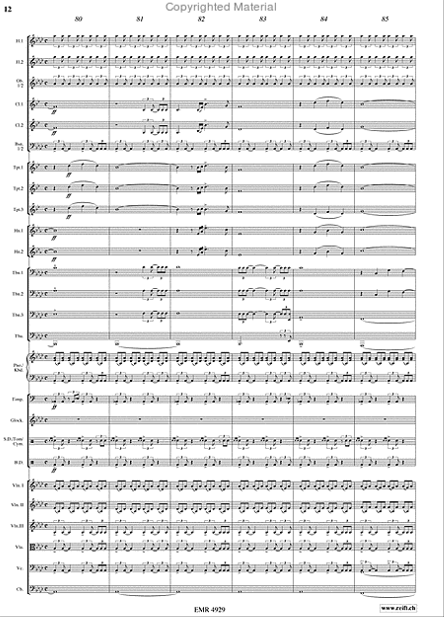 Band Of Brothers Orchestra scores gallery preview page 12