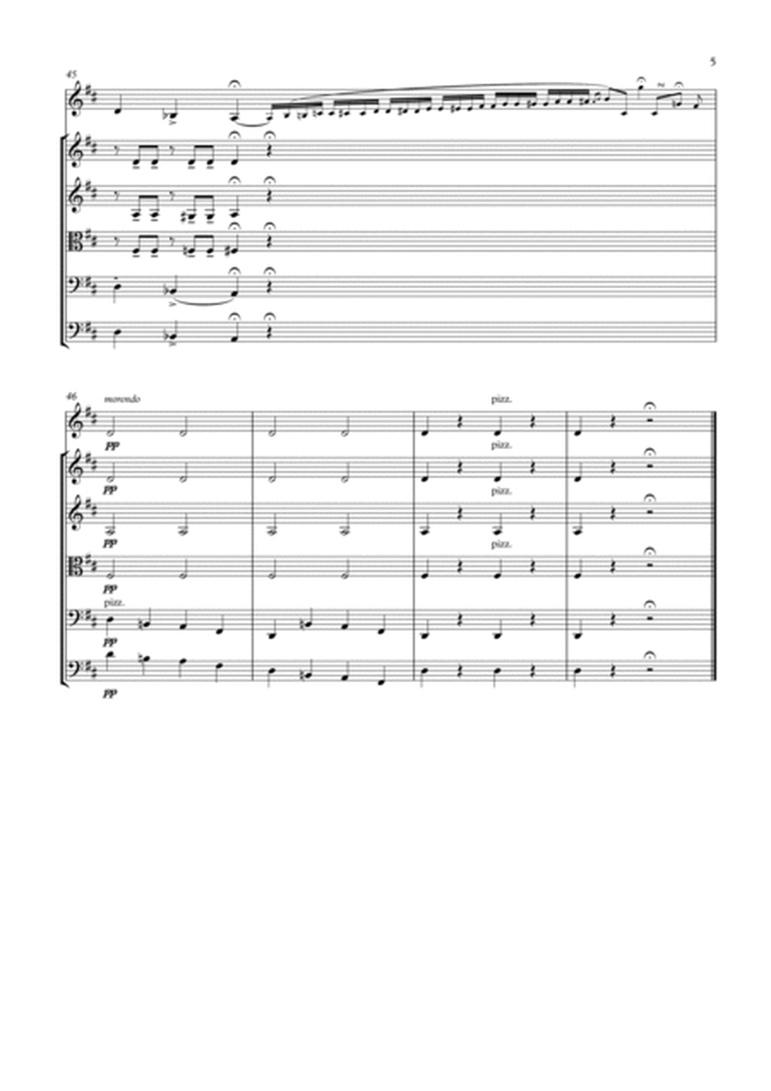 Cantabile (arr. for Violin and Strings)