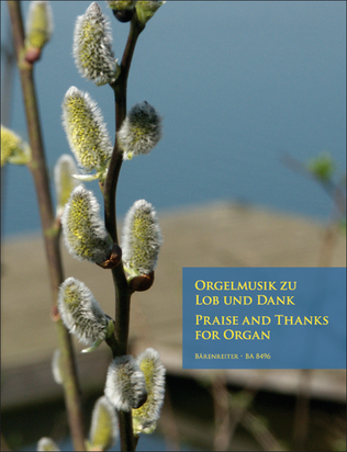 Book cover for Praise and Thanks for Organ