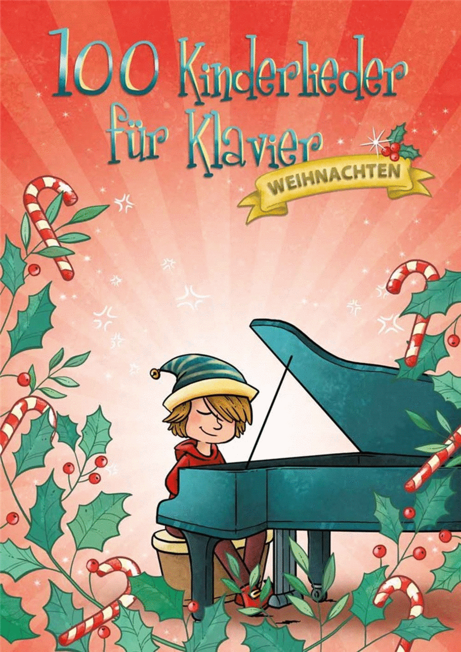 100 Kinderlieder für Klavier - Weihnachten Piano Solo scores gallery preview page 1