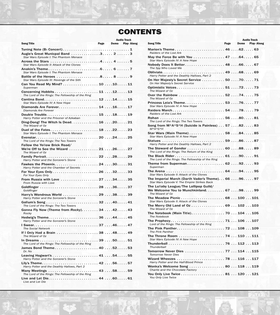 Ultimate Movie Instrumental Solos Horn Solo scores gallery preview page 2