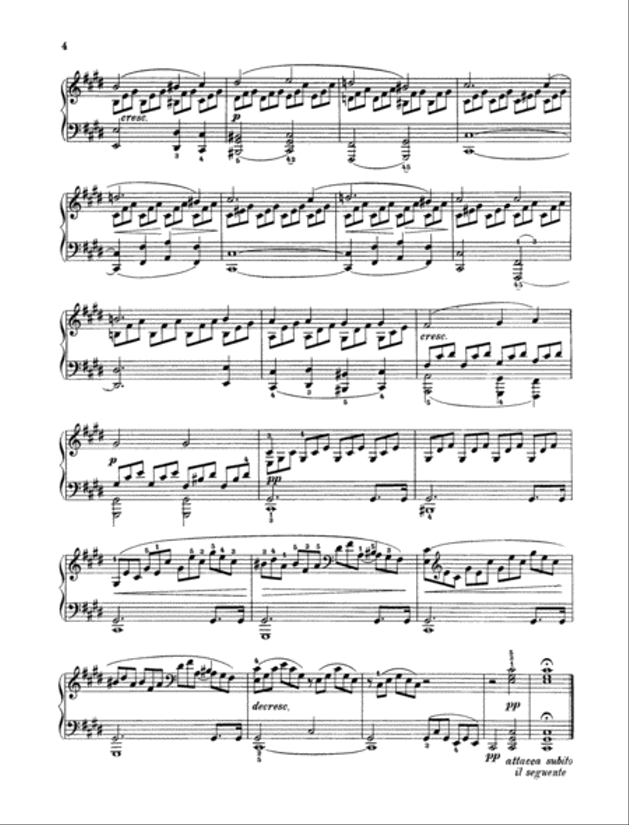 Sonata C sharp Minor Piano Solo scores gallery preview page 3