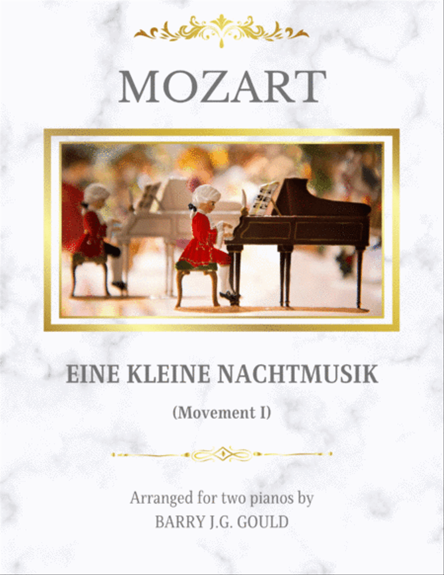 Eine Kleine Nachtmusik - 1st Movement Allegro Score and Parts scores gallery preview page 1