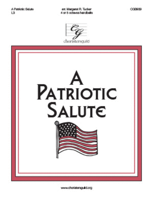 Book cover for A Patriotic Salute