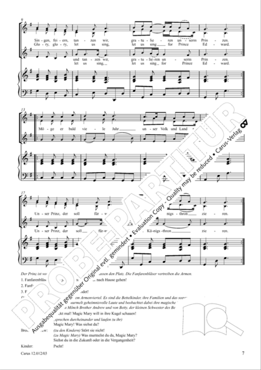 London Dreams 3-Part scores gallery preview page 8