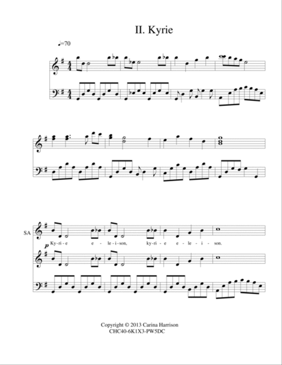By His Grace 4-Part scores gallery preview page 5