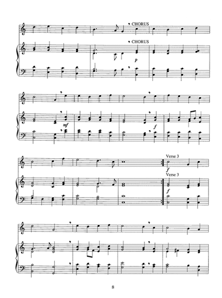 Favorite Carols for Flute Solo-with Piano Accompaniment