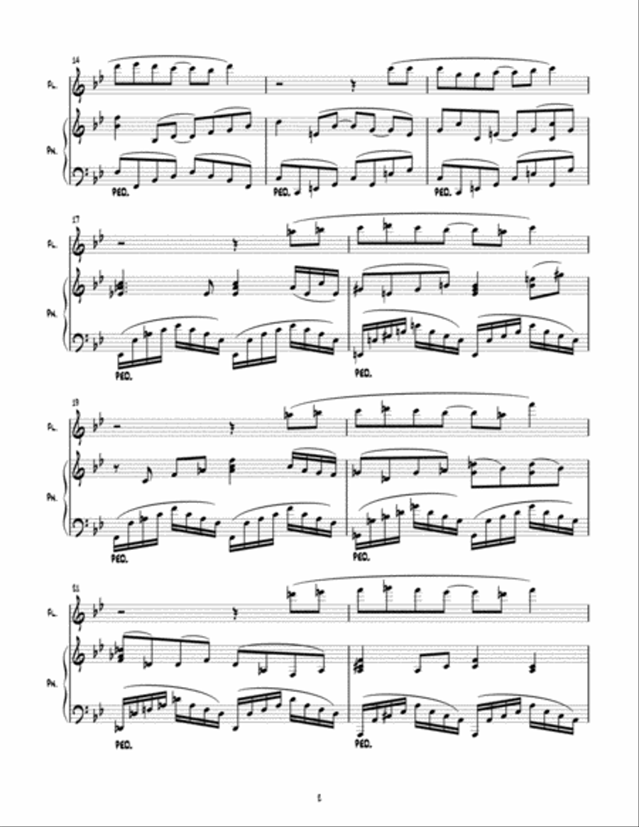 Life On Mars Flute Solo scores gallery preview page 2