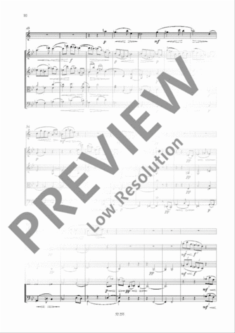 Quintet Clarinet scores gallery preview page 9
