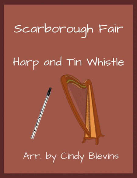 Scarborough Fair, Harp and Tin Whistle (D) image number null