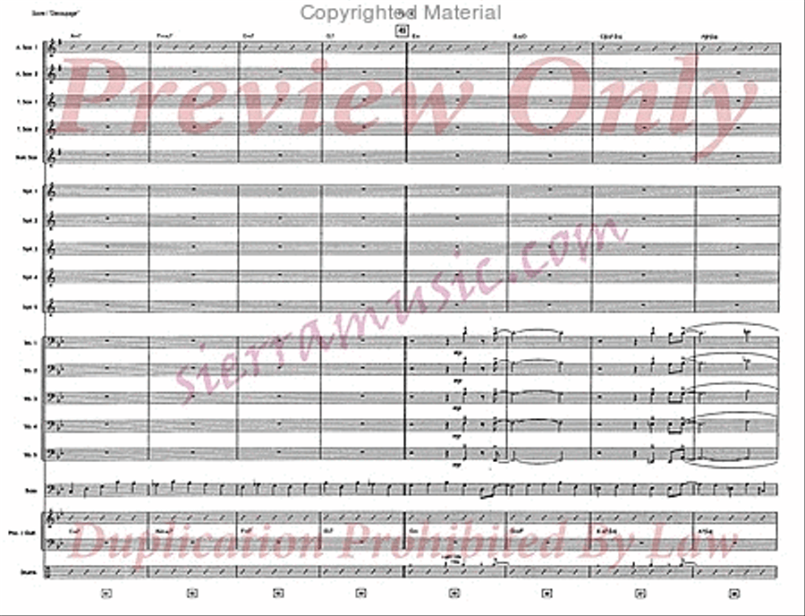 Decoupage Jazz Ensemble scores gallery preview page 7