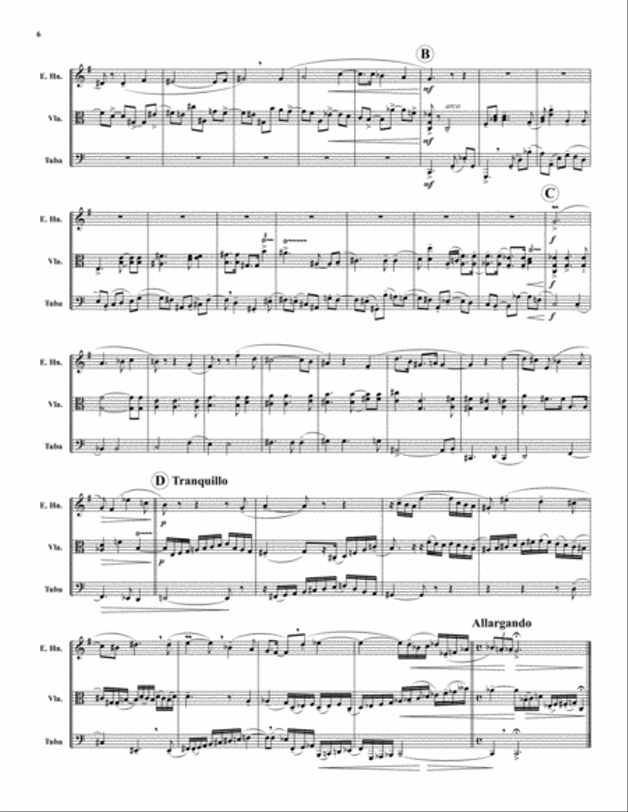 Trio Trio Brass Trio scores gallery preview page 6