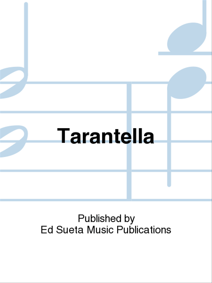 Tarantella Saxophone Quartet scores gallery preview page 1