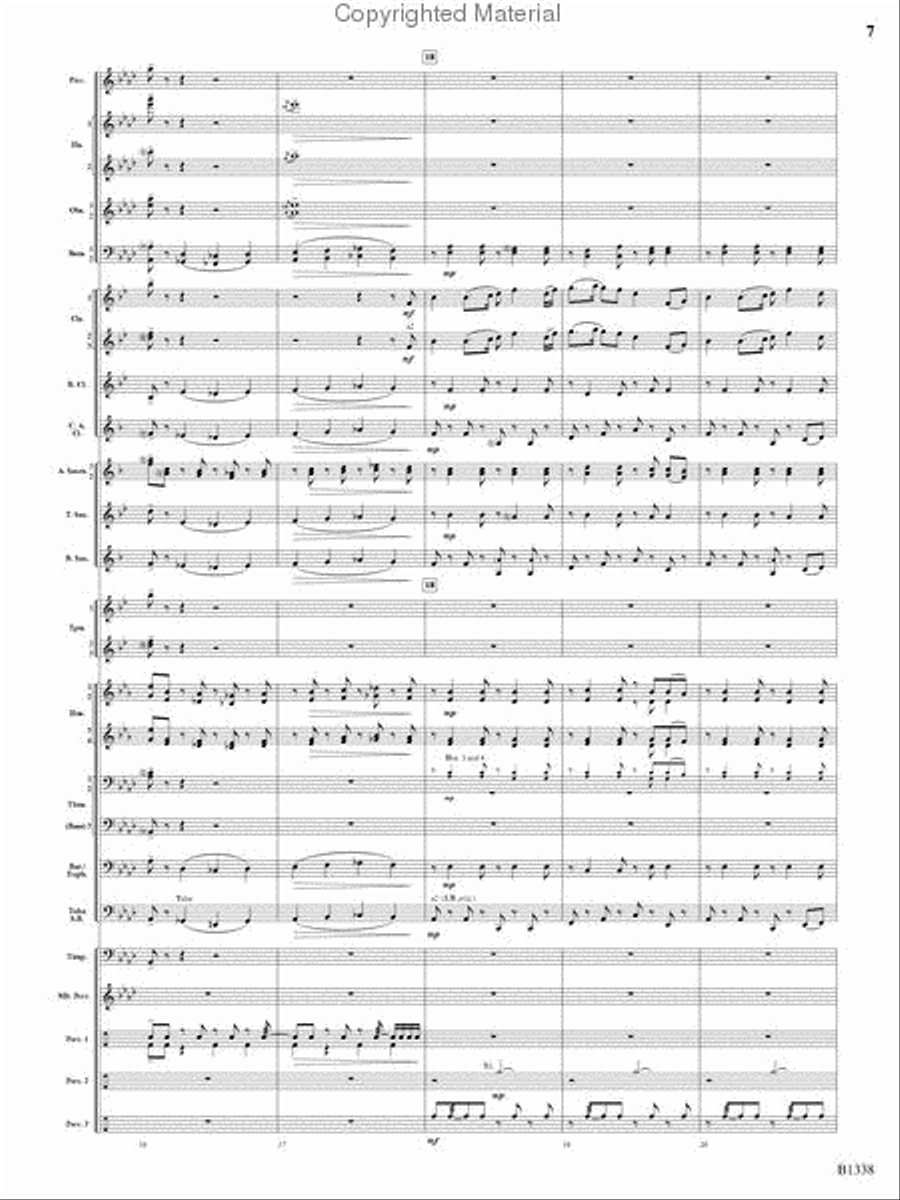 Rock Springs Saga Rock Springs Saga Concert Band scores gallery preview page 5