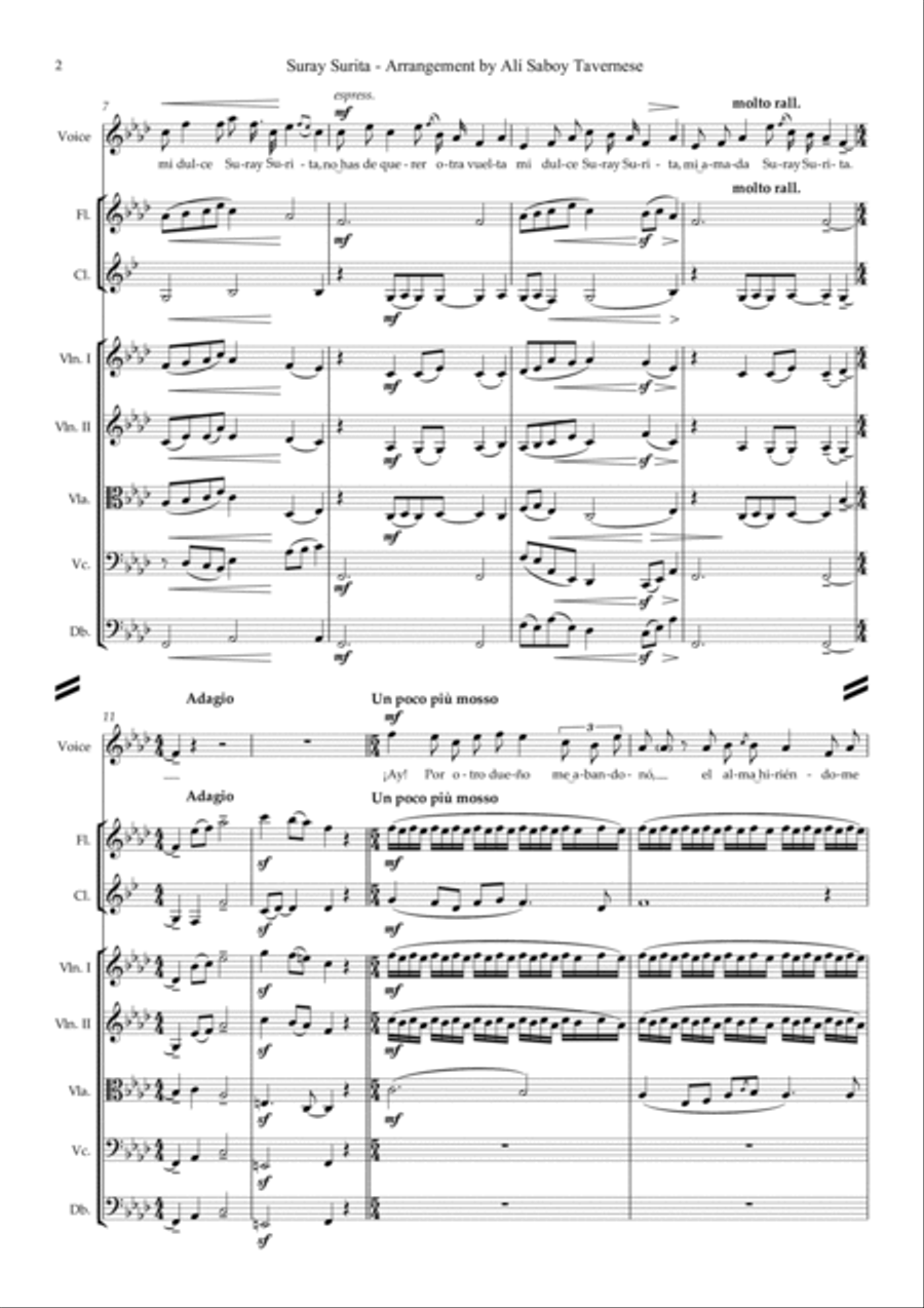 Suray Surita Small Ensemble scores gallery preview page 5