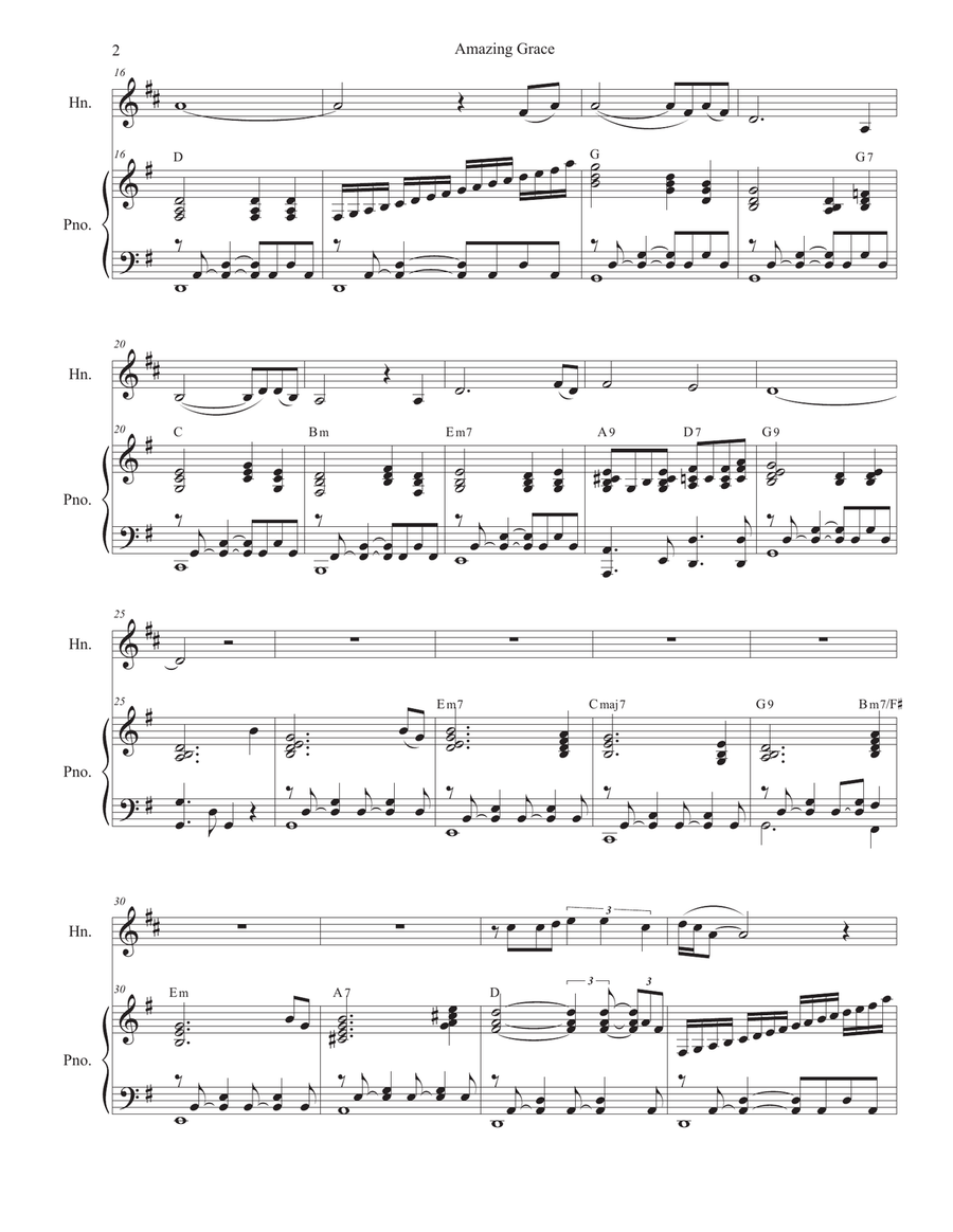 Amazing Grace (with Amazing Grace (with