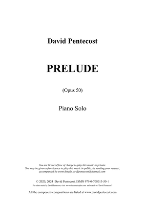 Prelude, Opus 50