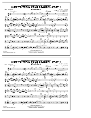 How To Train Your Dragon Part 1 - 2nd Bb Trumpet