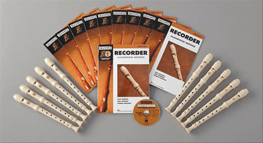 Essential Elements for Recorder Classroom Kit Concert Band Methods scores gallery preview page 2