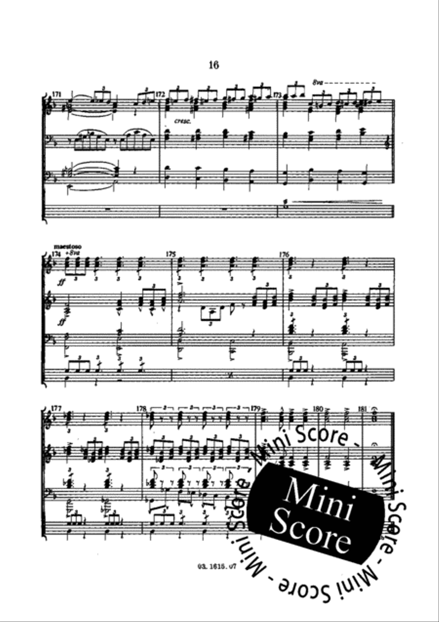 Marche Heroique Concert Band scores gallery preview page 20