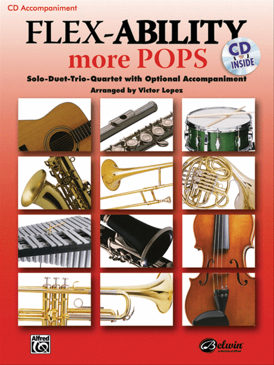 Flex-Ability More Pops -- Solo-Duet-Trio-Quartet with Optional Accompaniment Small Ensemble scores gallery preview page 1