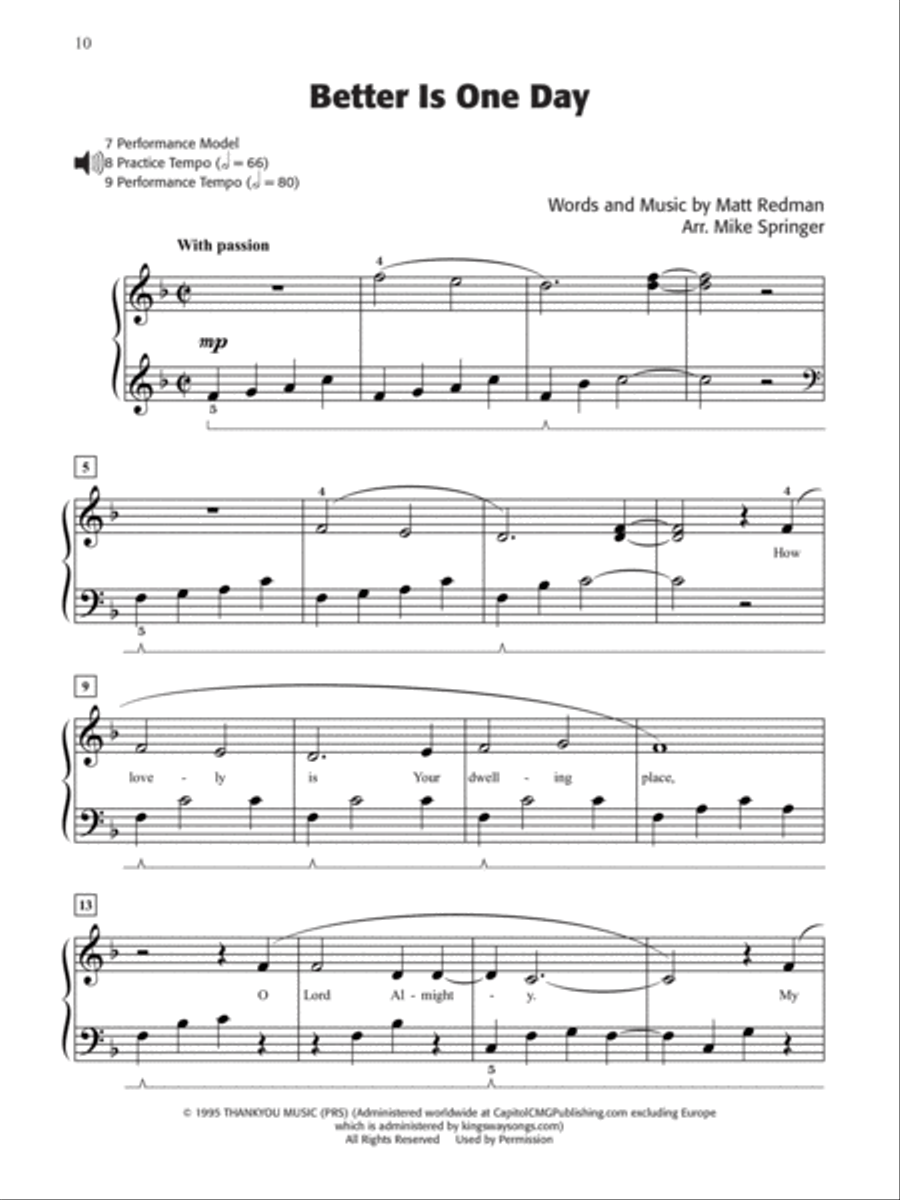 Not Just Another Praise Book 1-3 (Value Pack) Piano Solo scores gallery preview page 16