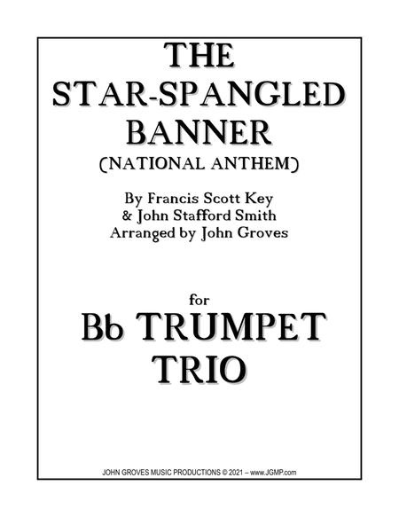 The Star-Spangled Banner (National Anthem) - Trumpet Trio image number null