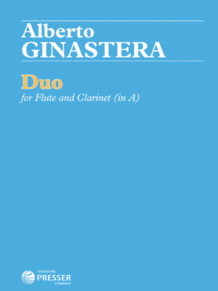 Book cover for Duo for Flute and Clarinet