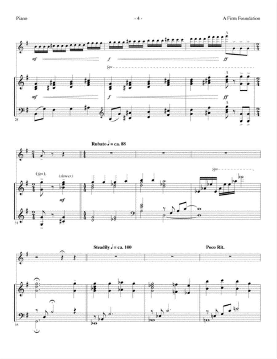 Classic Hymns for Violin and Piano Violin Solo scores gallery preview page 5