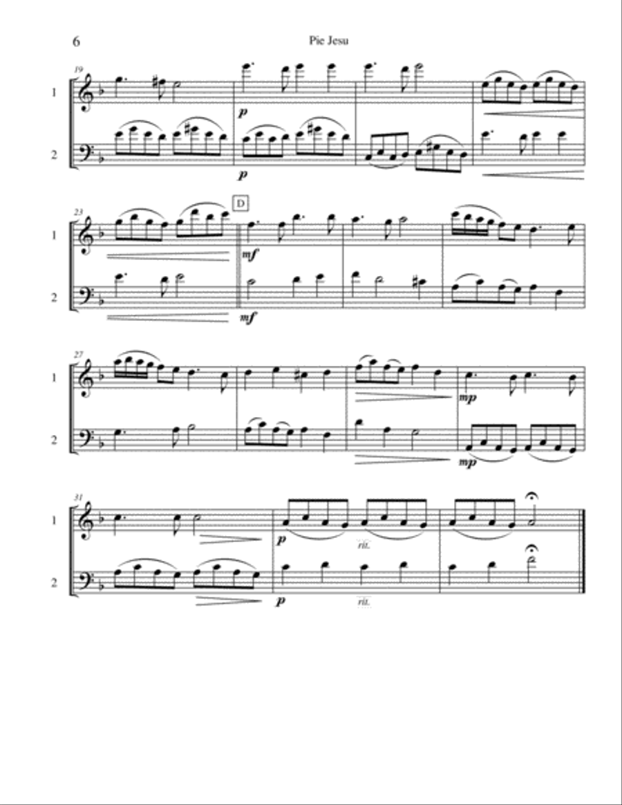 Seven Christmas Duets, Vol. 6 Cello scores gallery preview page 6