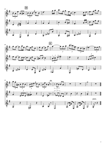 Tango Op.165 No.2 - Isaac Albeniz (arranged for guitar ensemble) image number null